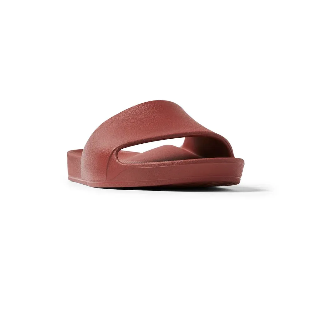 Archies Limited Edition Support Slides - Sangria Red