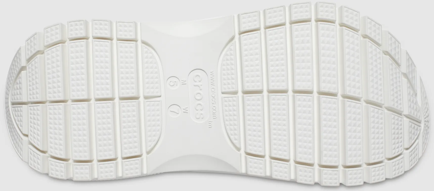 Authentic Crocs Mega Crush Clog - White