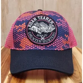 Boar Tearer Blackhall Trucker Cap Black/Multi