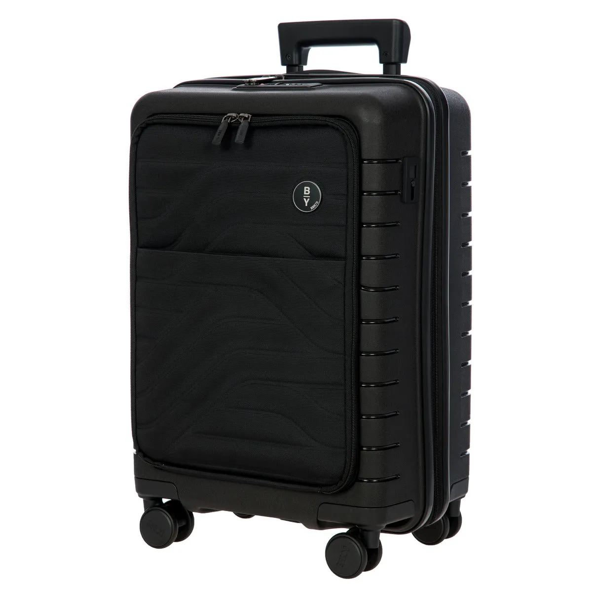 Bric's B Y Ulisse Expandable Spinner with Pocket - 21" Black