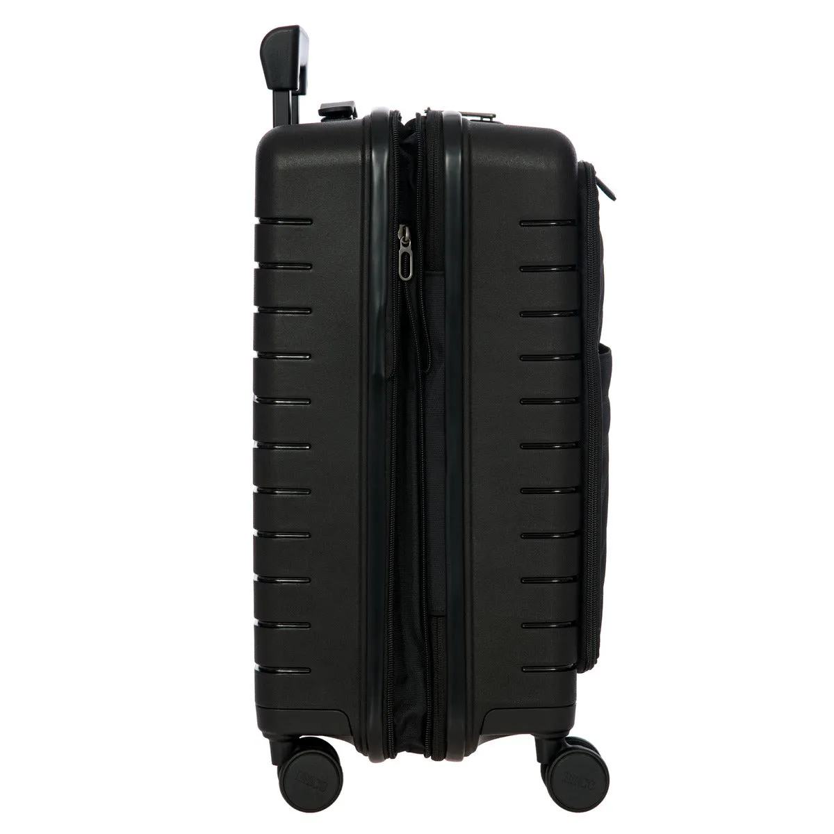 Bric's B Y Ulisse Expandable Spinner with Pocket - 21" Black