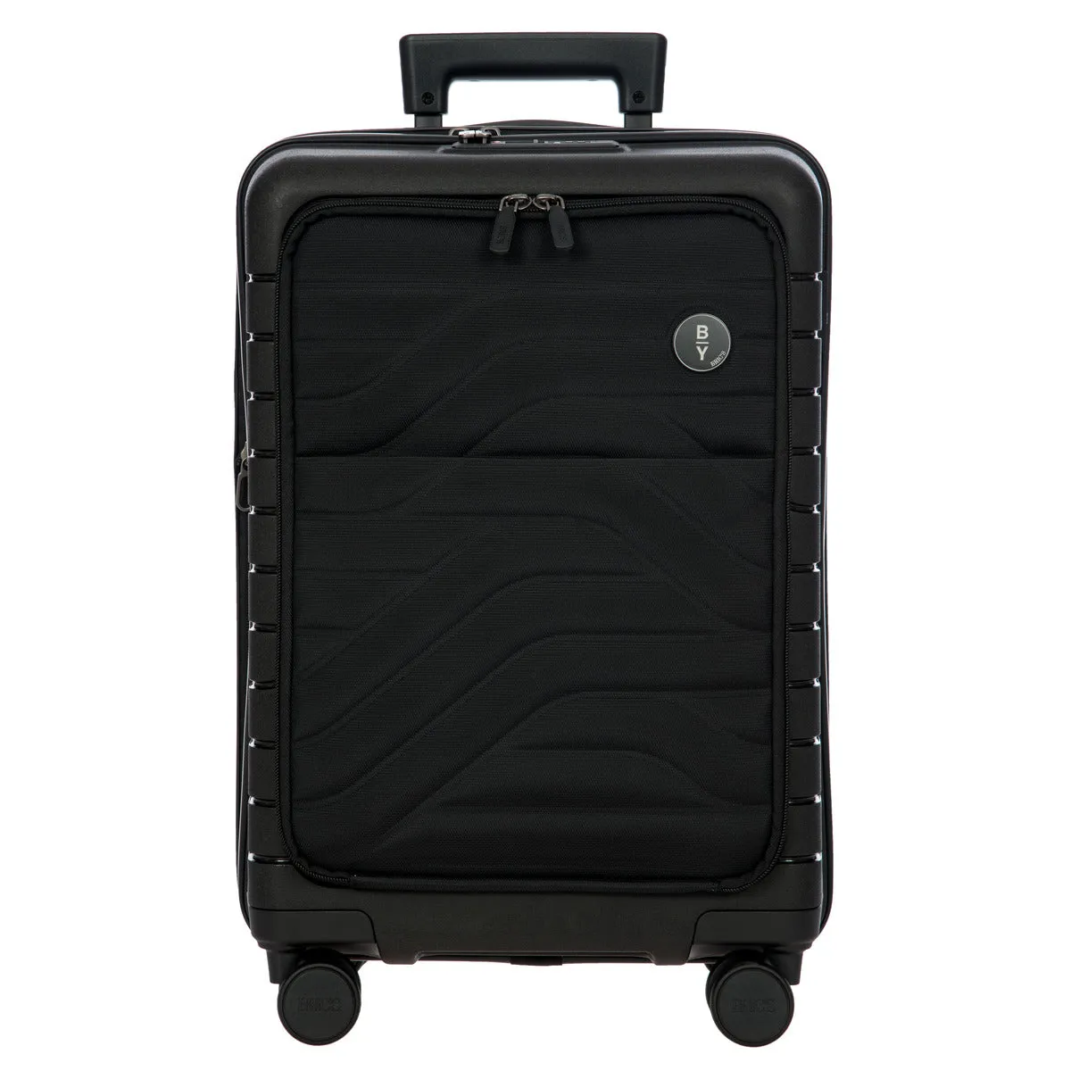 Bric's B Y Ulisse Expandable Spinner with Pocket - 21" Black