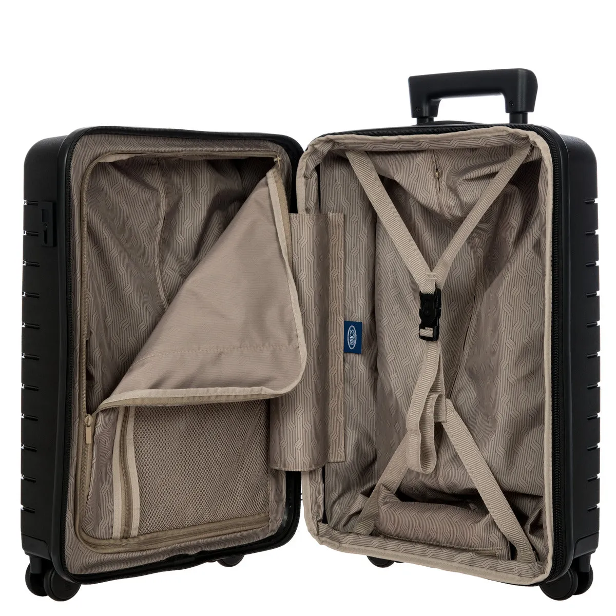 Bric's B Y Ulisse Expandable Spinner with Pocket - 21" Black