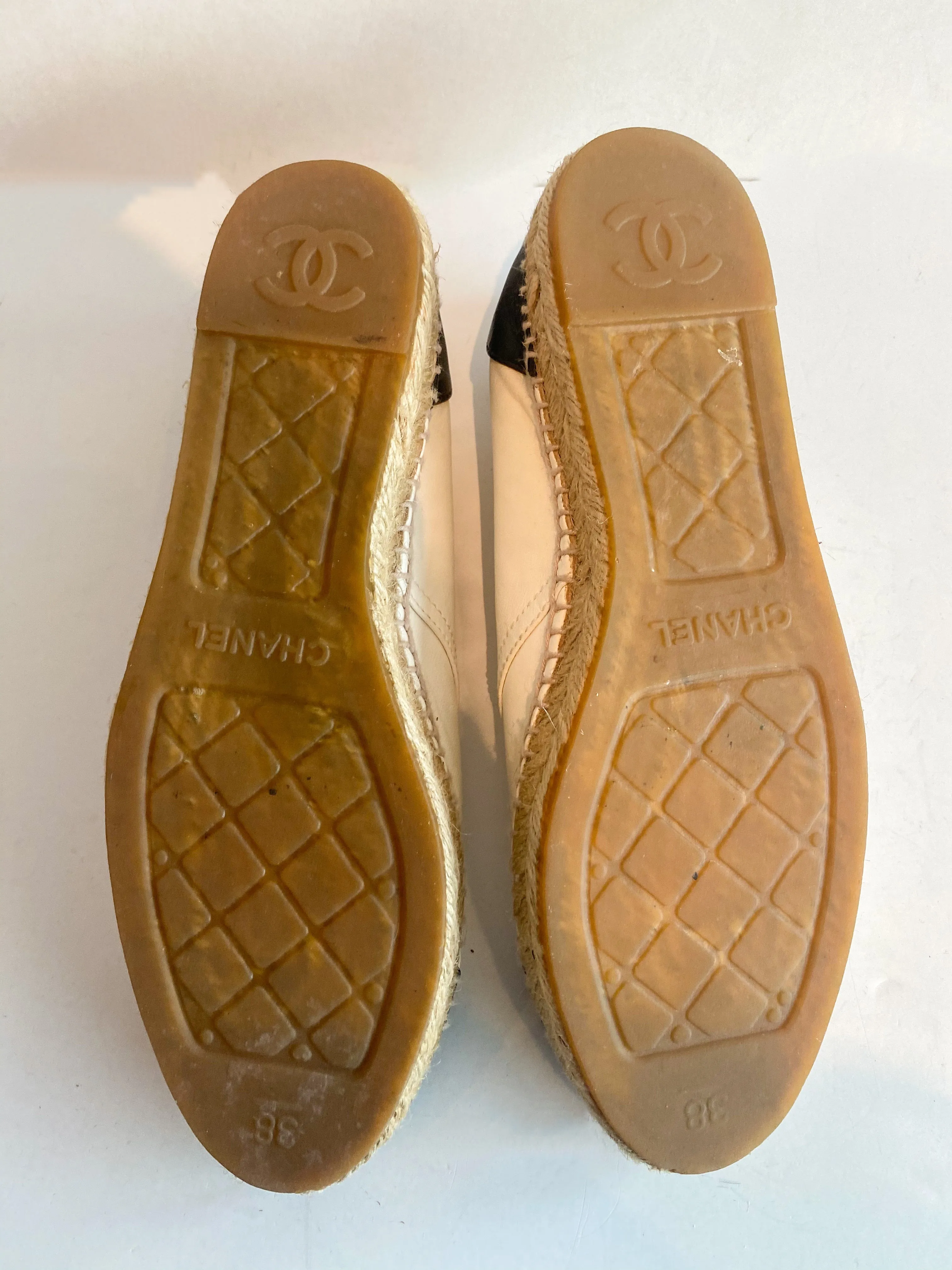 Chanel Lace-Up Espadrilles