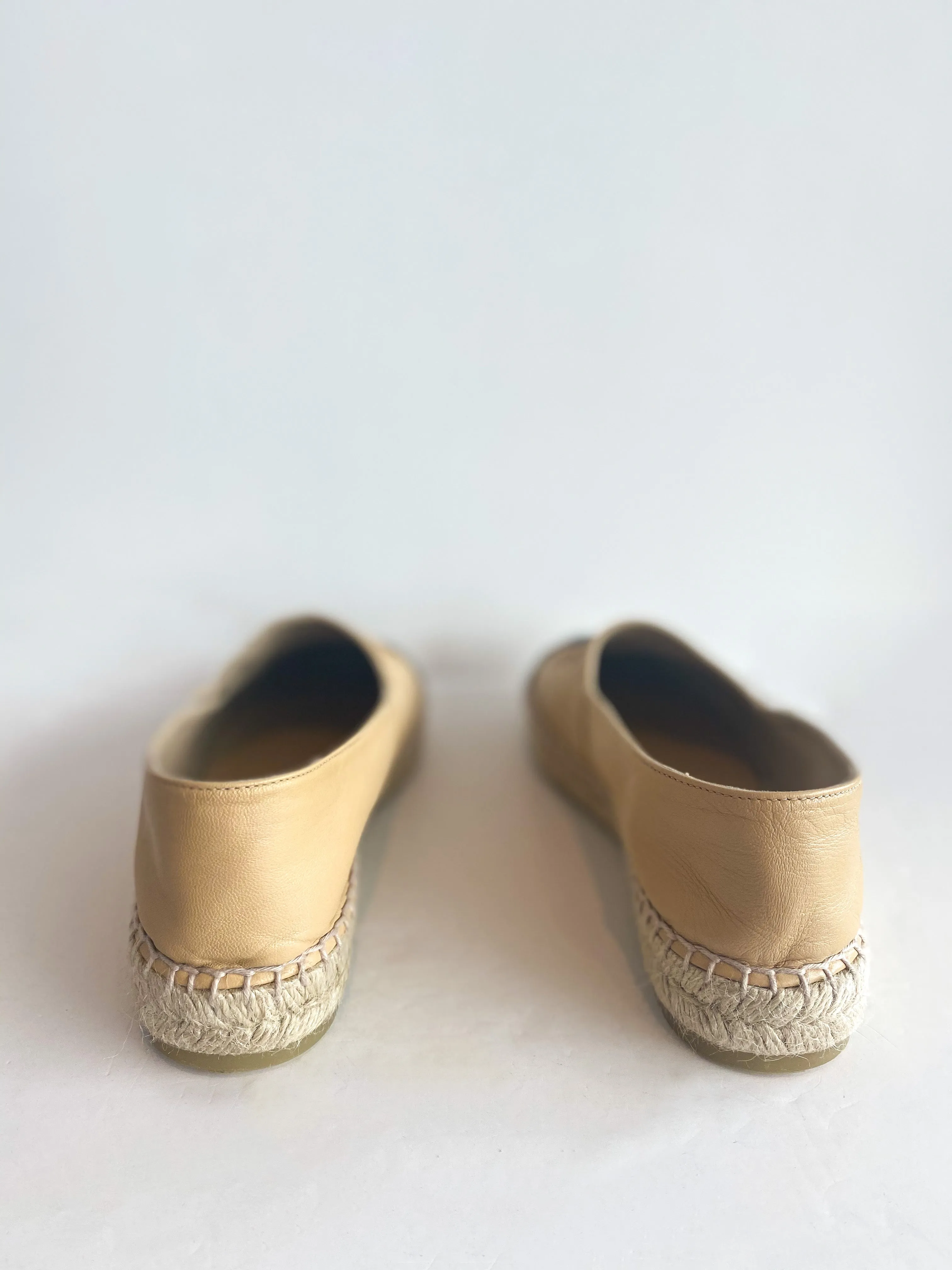 Chanel Leather Espadrilles