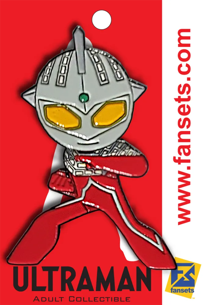 Classic ULTRAMAN GURIHIRU ART ULTRAMAN SEVEN Licensed FanSets Pin