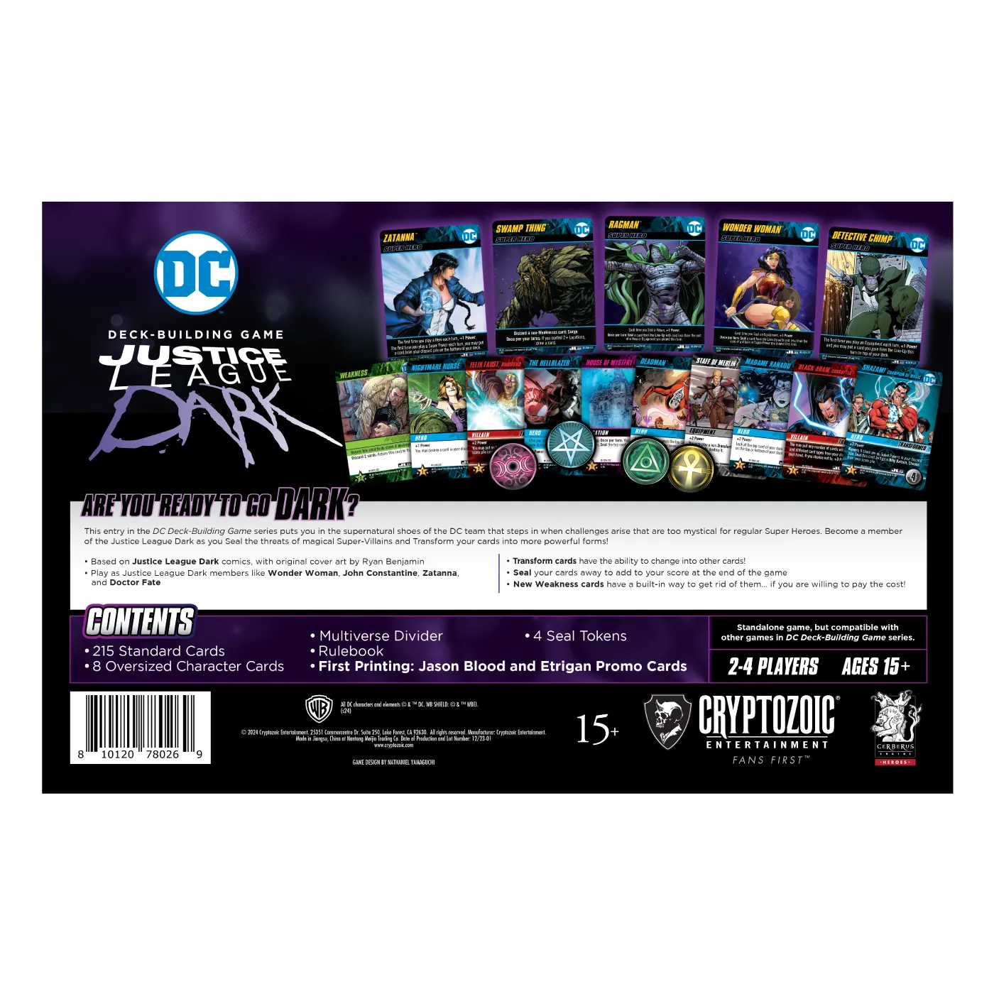 DC Deck-Building Game: Justice League Dark