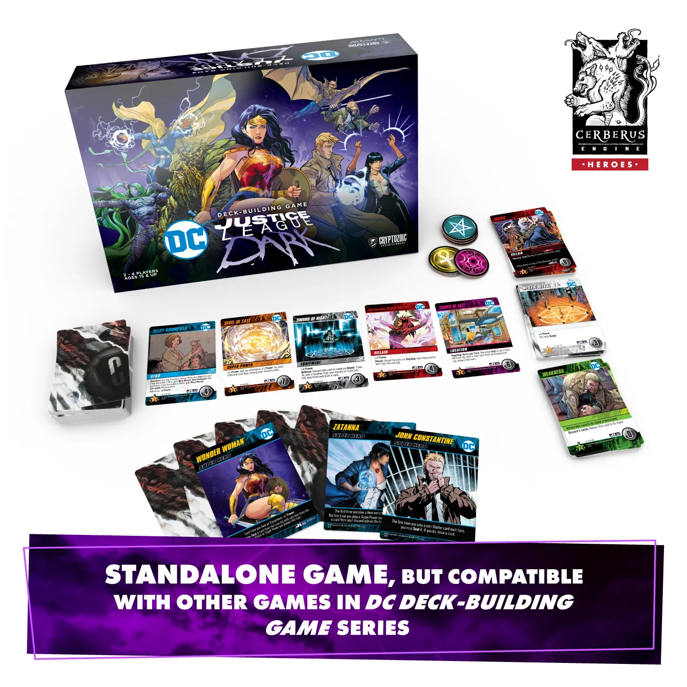 DC Deck-Building Game: Justice League Dark