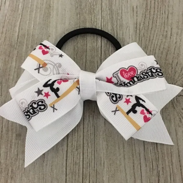 Girls Gymnastics Hair Bow