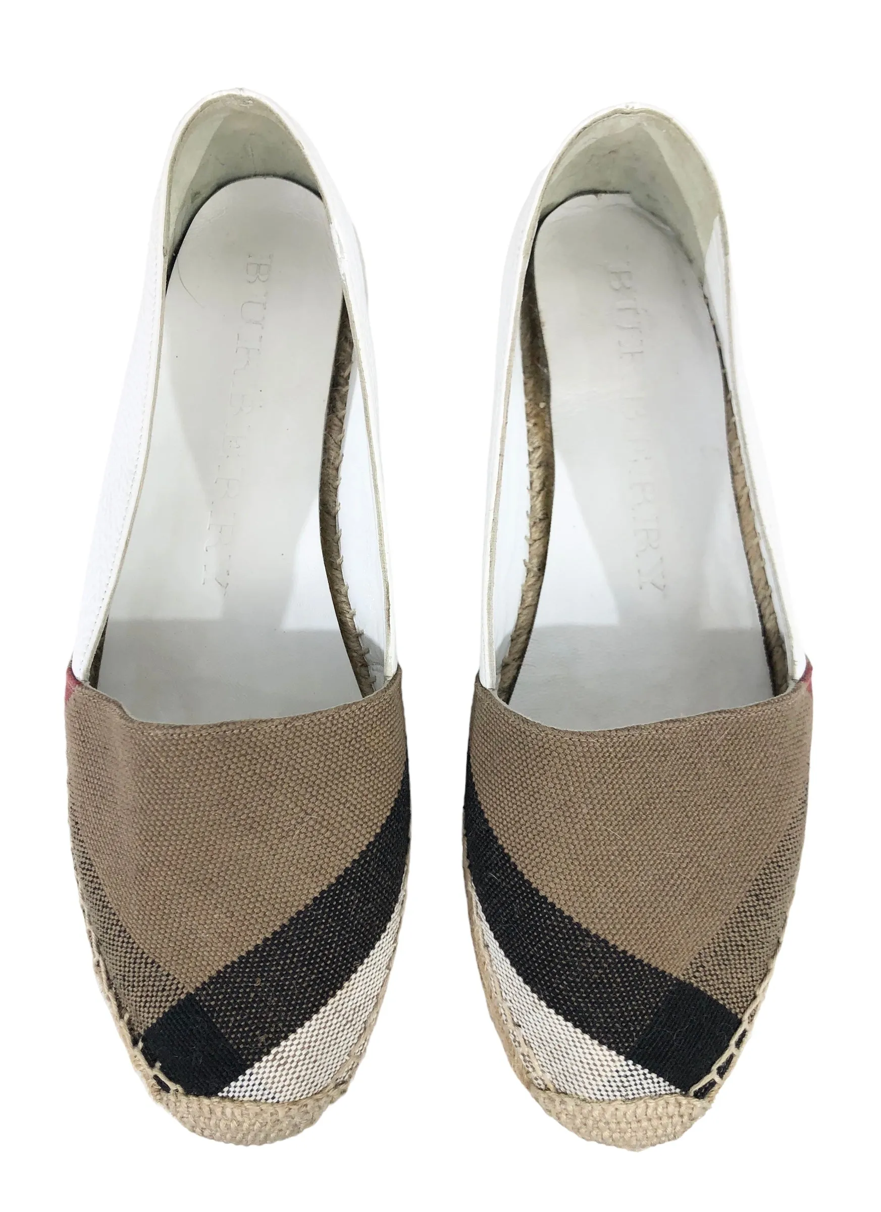 Hodgeson House Check Espadrilles | Size US 8.5 - EU 39