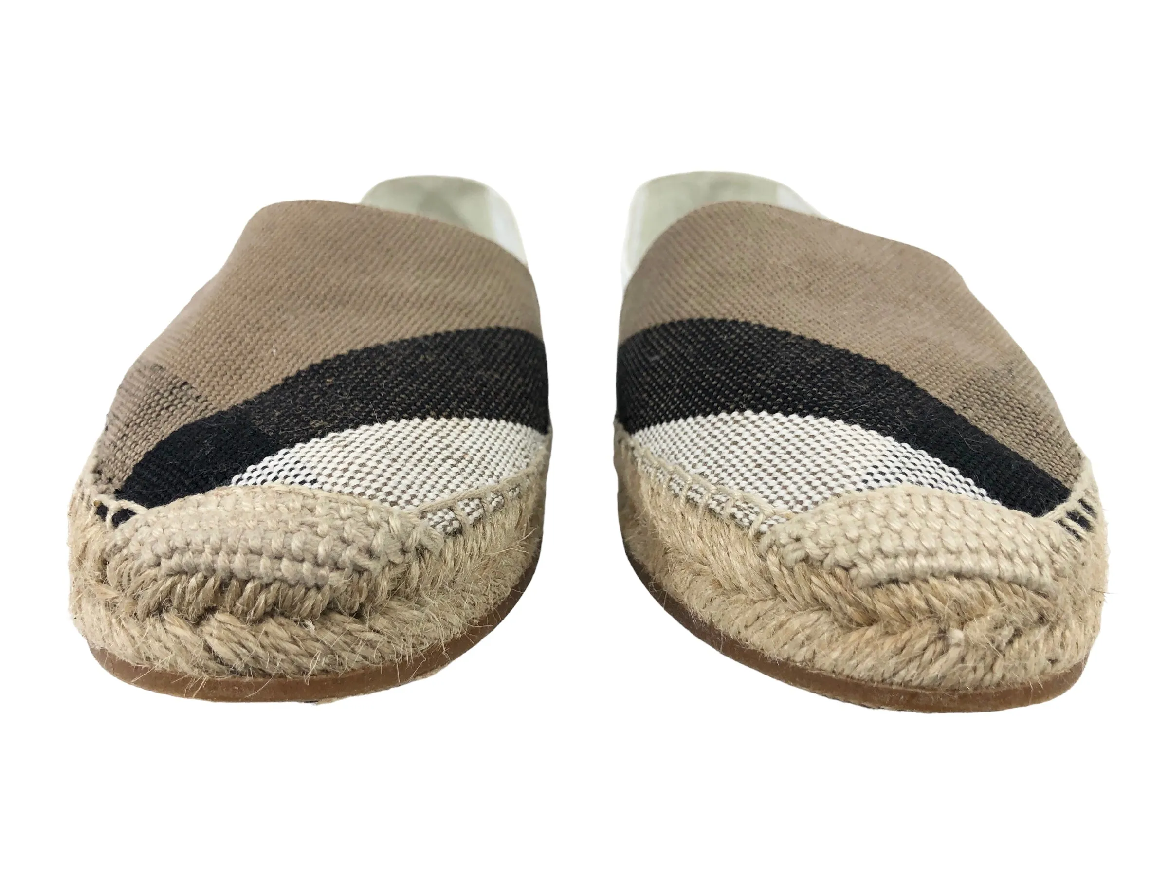 Hodgeson House Check Espadrilles | Size US 8.5 - EU 39