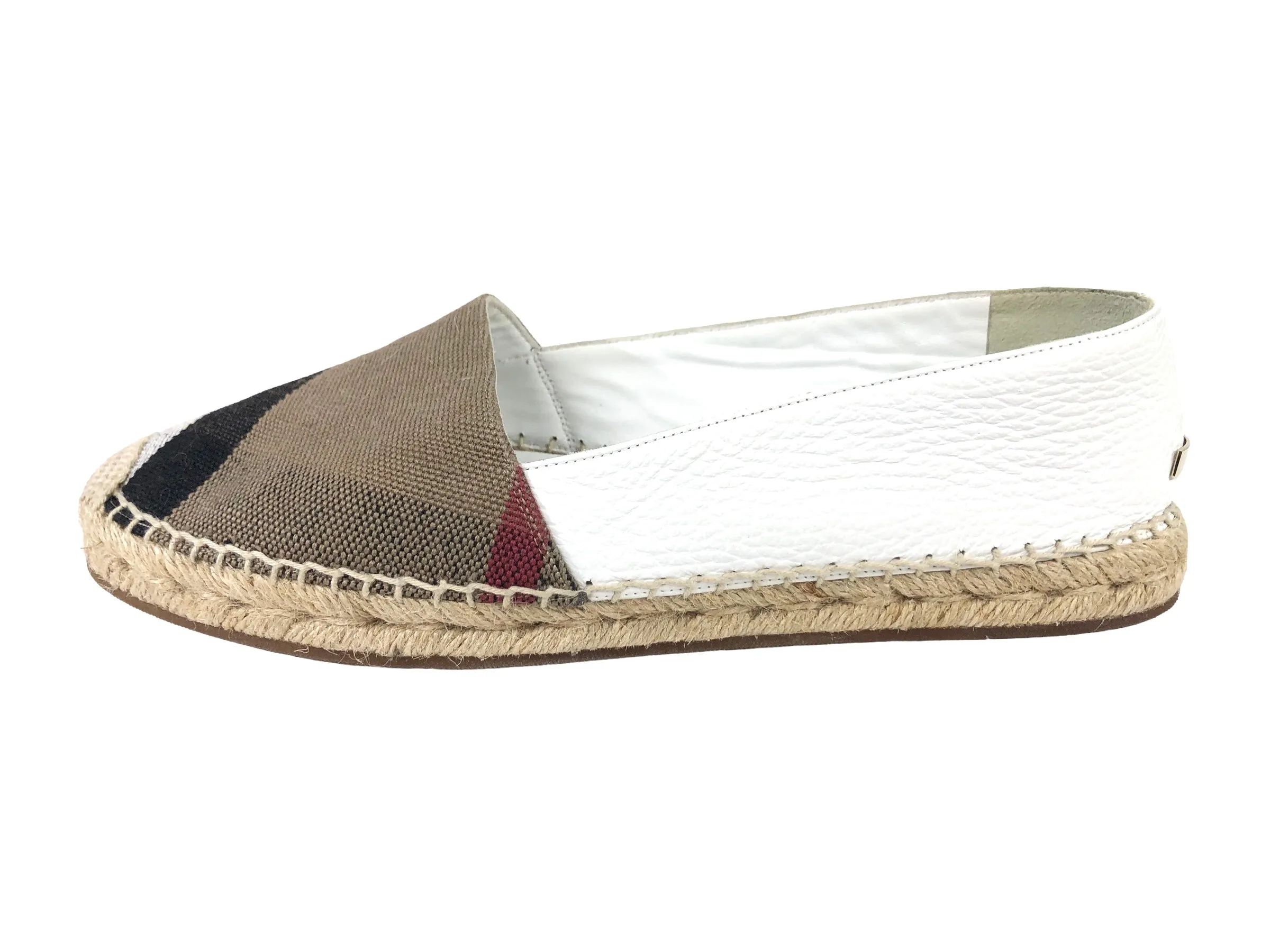 Hodgeson House Check Espadrilles | Size US 8.5 - EU 39