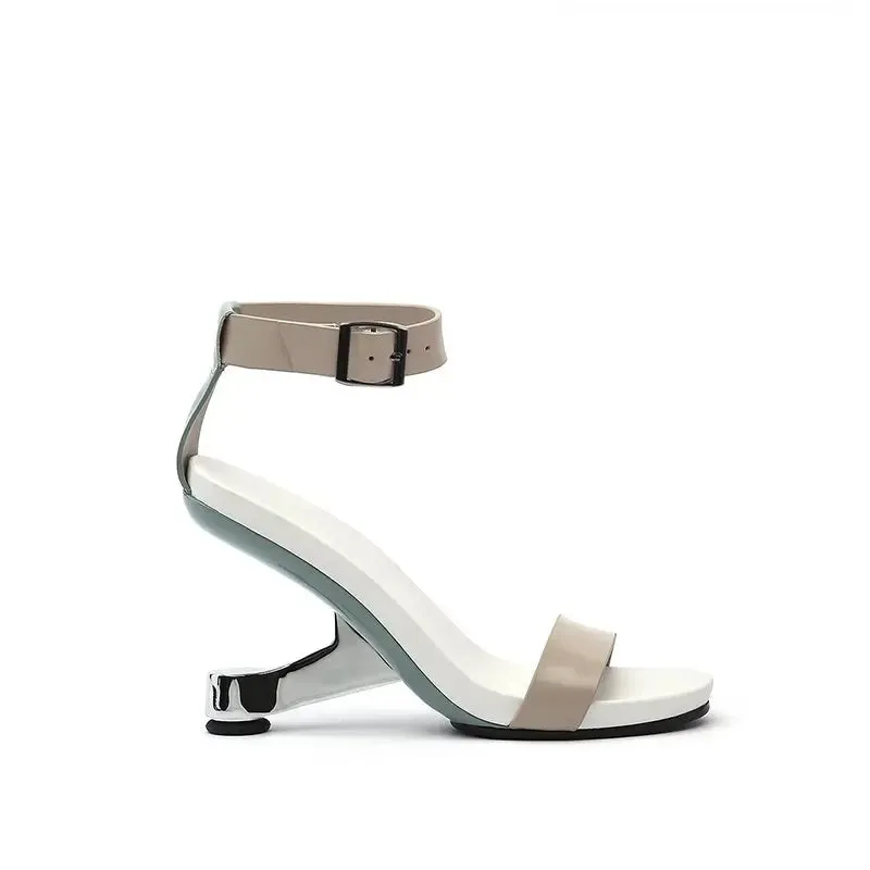 Kate Nude Strap Open Toe Sandal