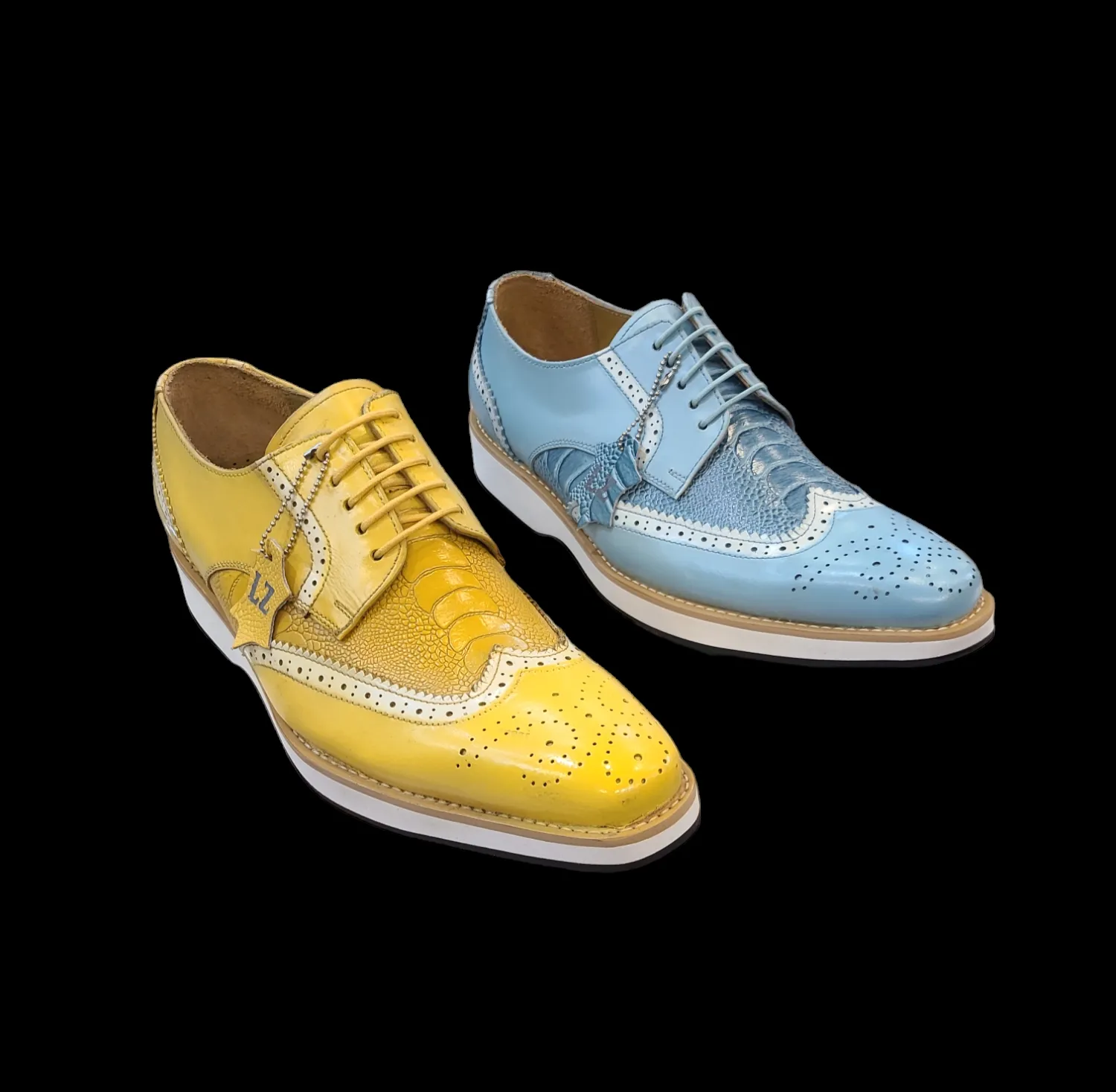 Liberty wing tip Genuine leather Lace up Shoes