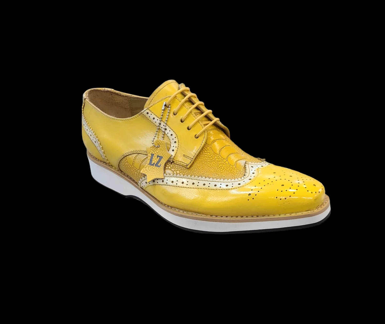 Liberty wing tip Genuine leather Lace up Shoes