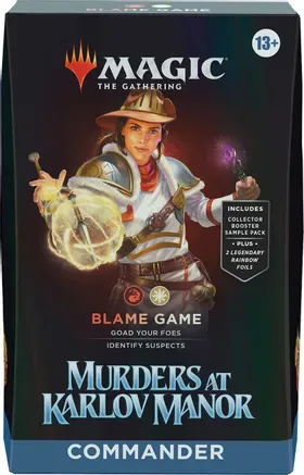 Magic the Gathering: Murders at Karlov Manor Commander Deck - Blame Game