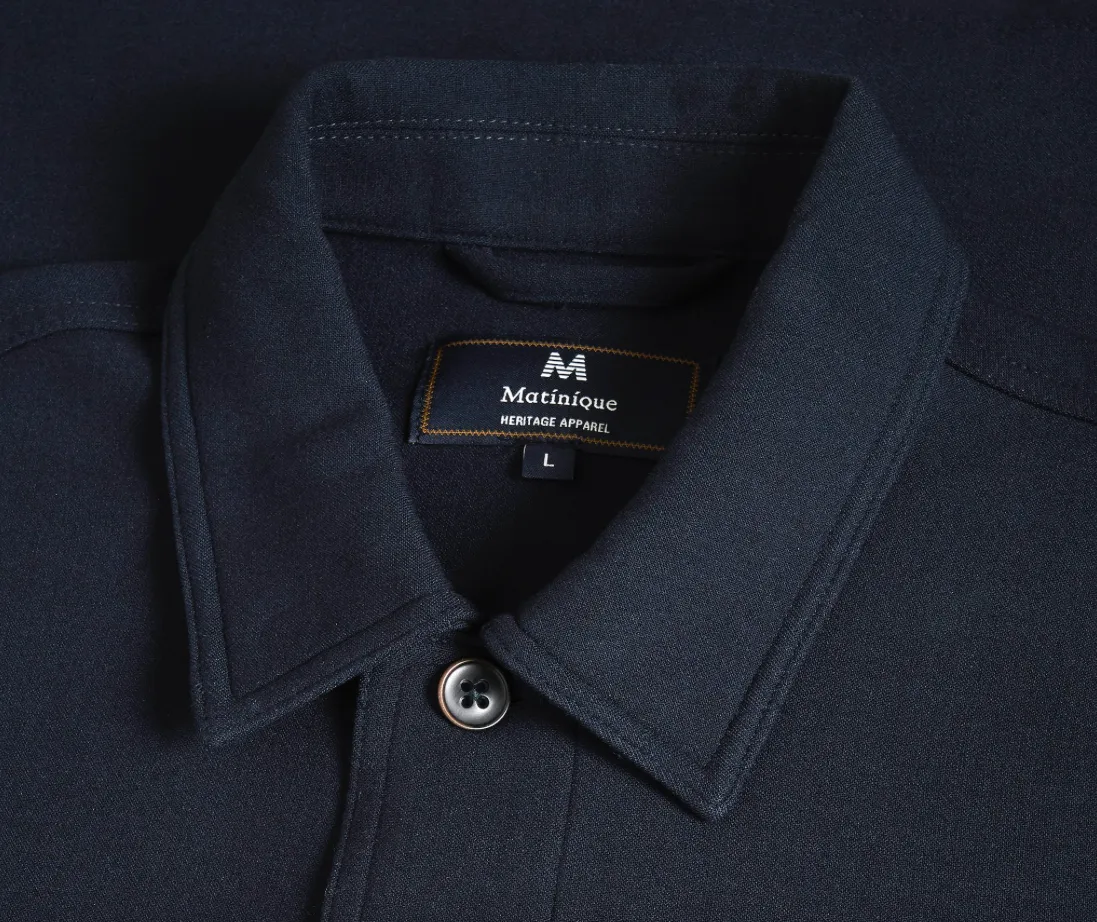 Matinique® MAPelton Heritage OverShirt/Dark Navy - SS24 SALE