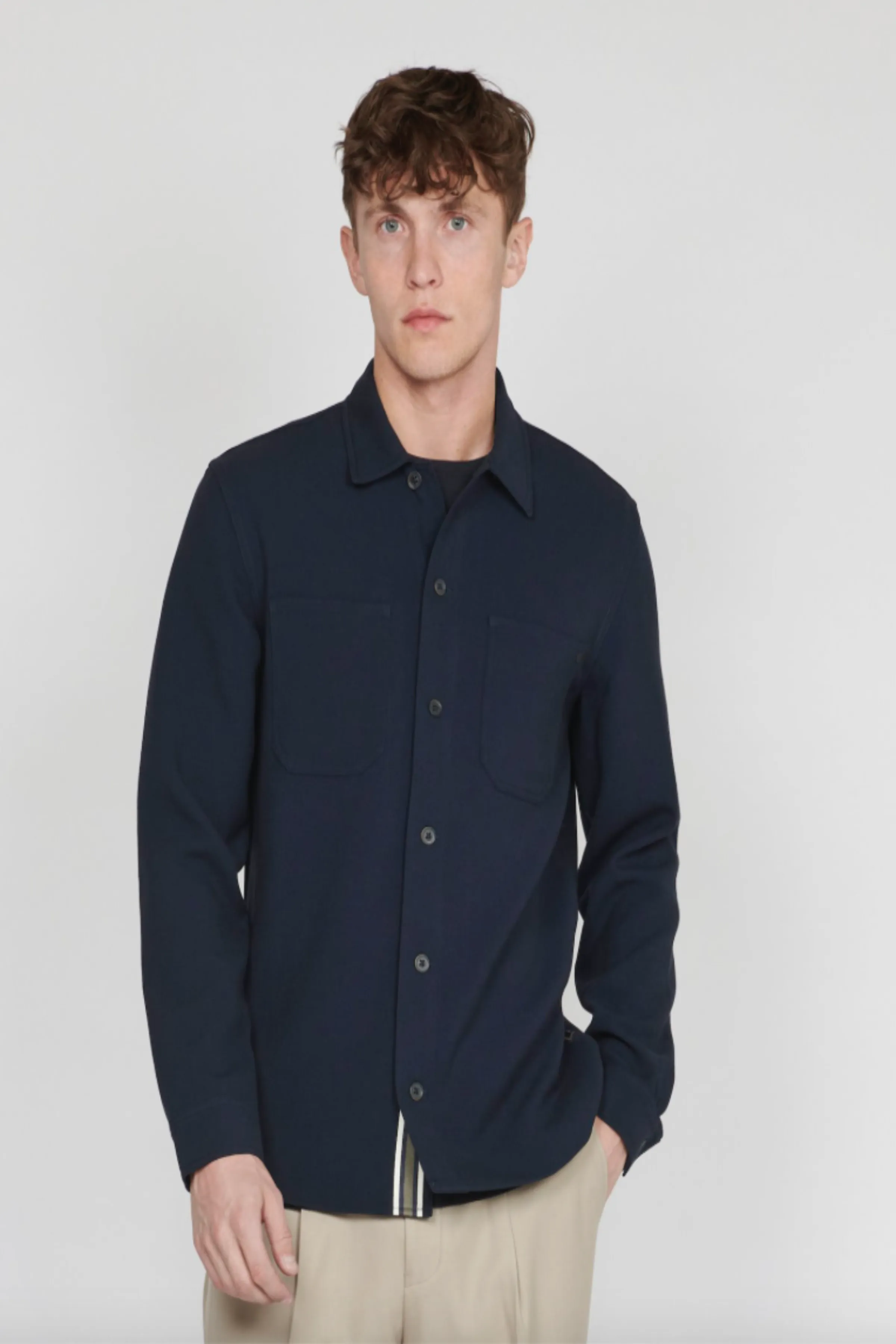 Matinique® MAPelton Heritage OverShirt/Dark Navy - SS24 SALE