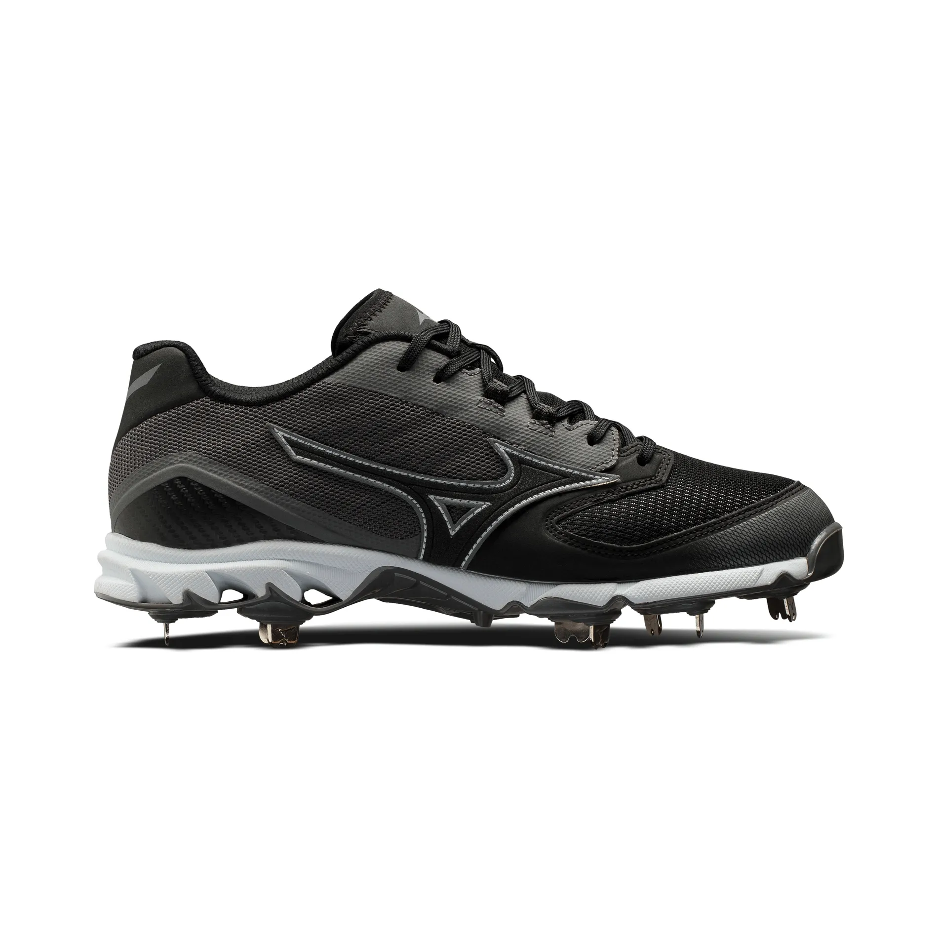 Mizuno 9-Spike Dominant IC Low Mens Metal Baseball Cleat: 320561