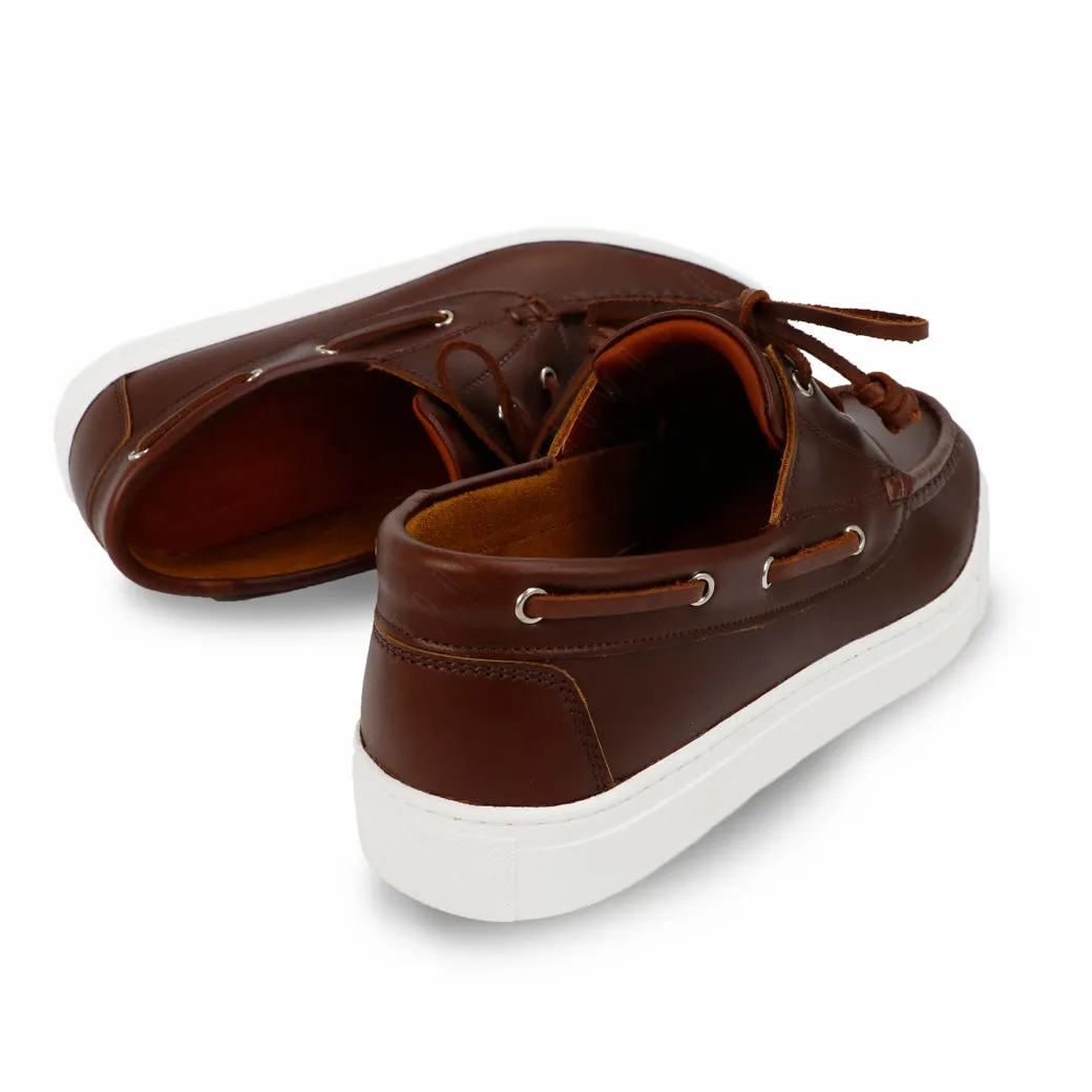 New York Boat Shoe Brandy Brown