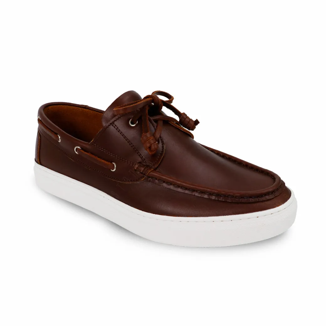 New York Boat Shoe Brandy Brown