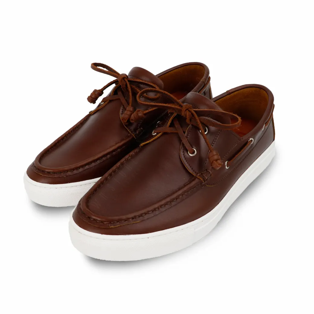 New York Boat Shoe Brandy Brown