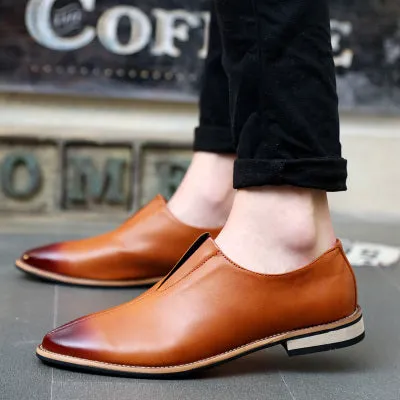 NPEZKGC Men Oxford Shoes sping/autumn Suede Genuine Leather Men's Flat Oxford Casual Shoes Men Flats Loafers zapatos hombre