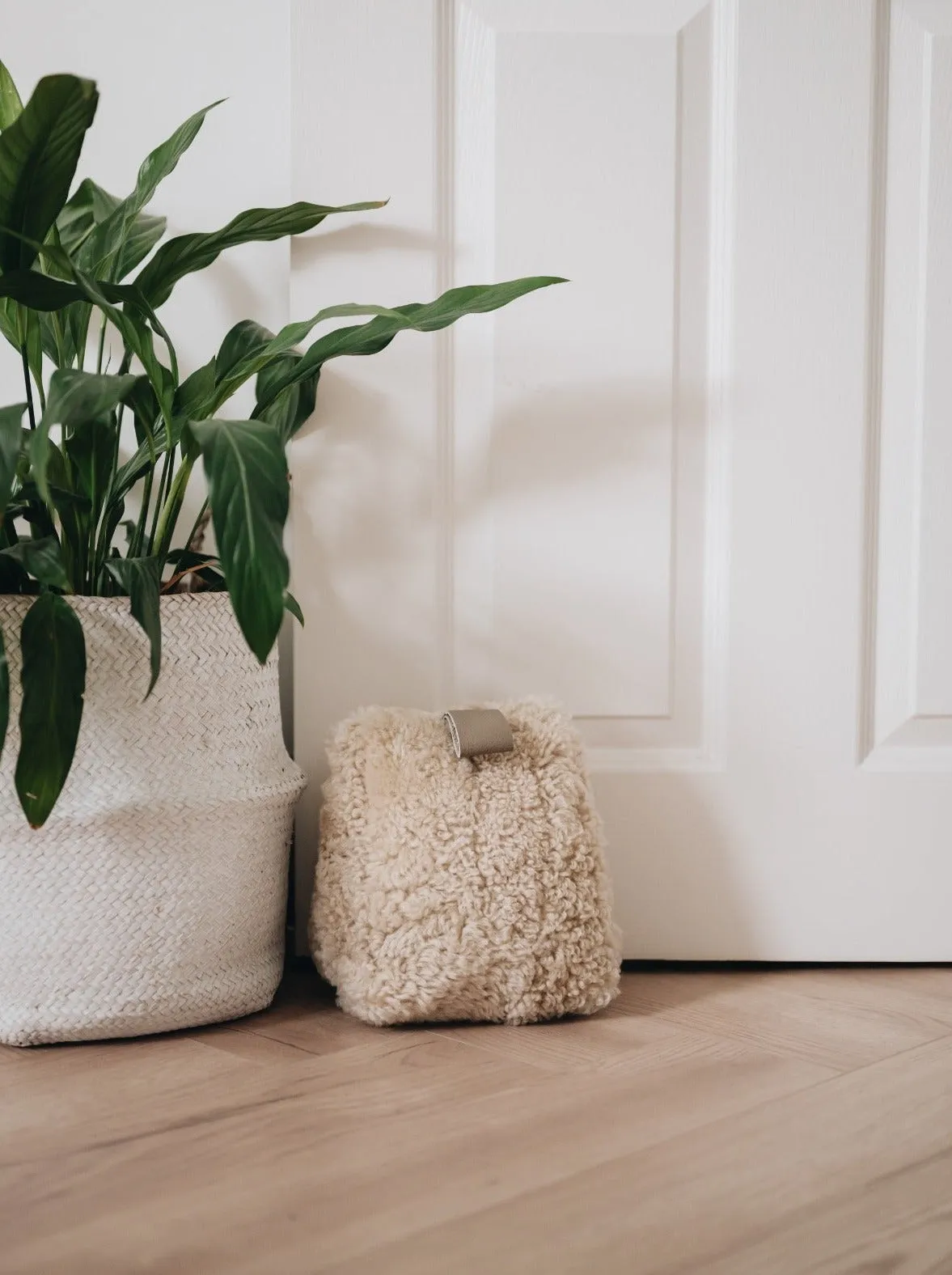 Sheepskin Doorstop - Waste Less