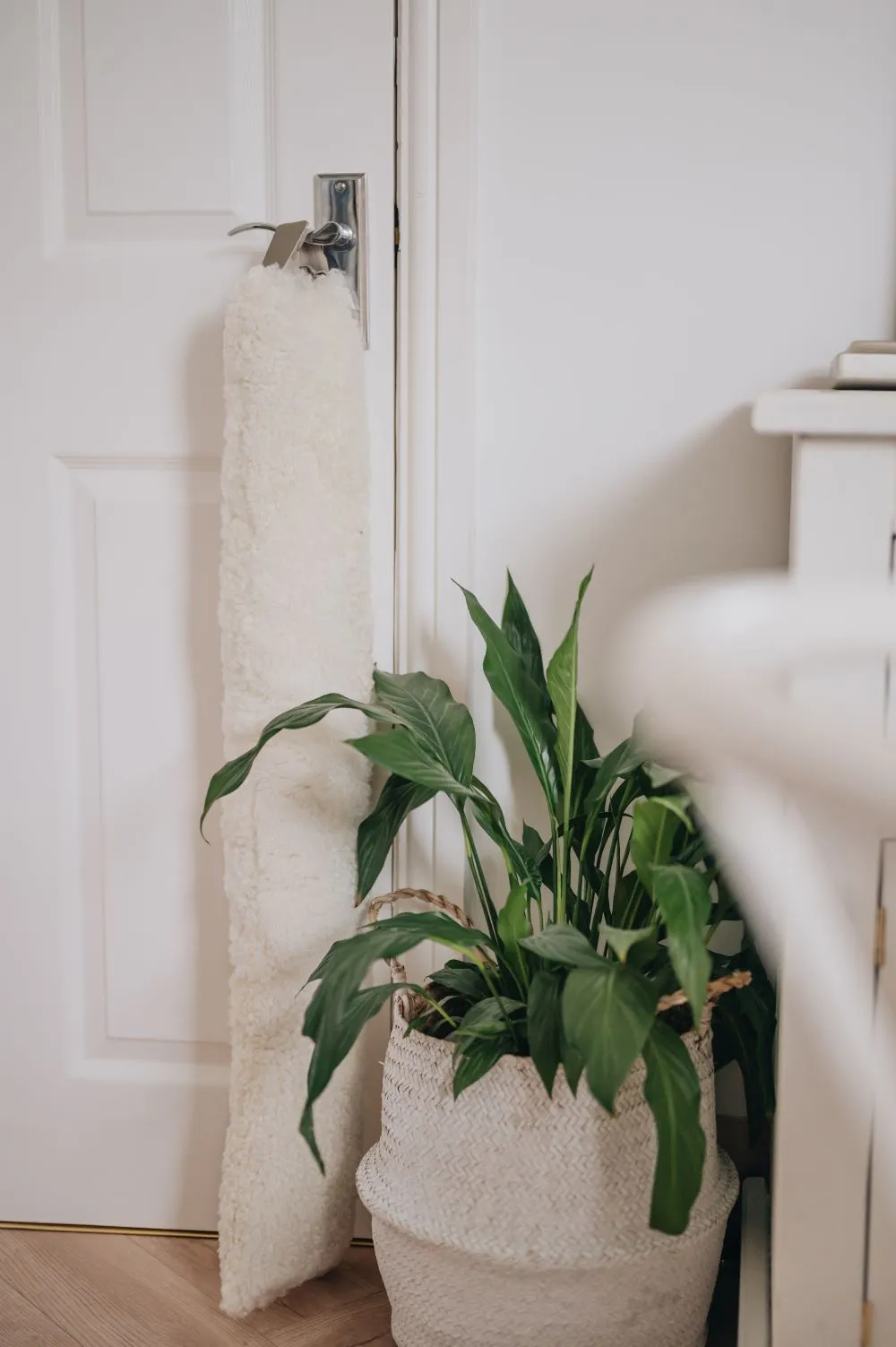 Sheepskin Draught Excluder - Waste Less