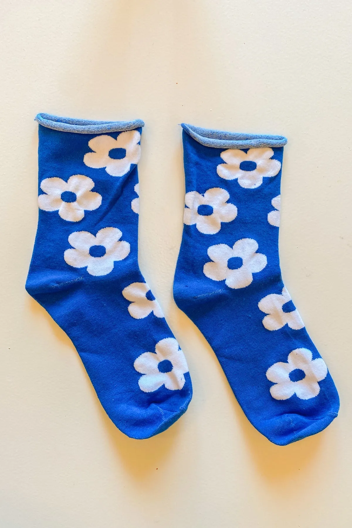 Softie Socks in Electric Blue