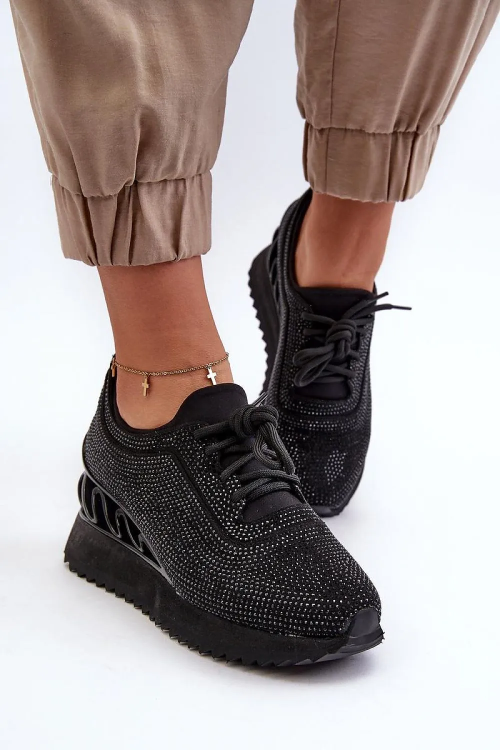 TEEK - Black Lit Lift Sneakers