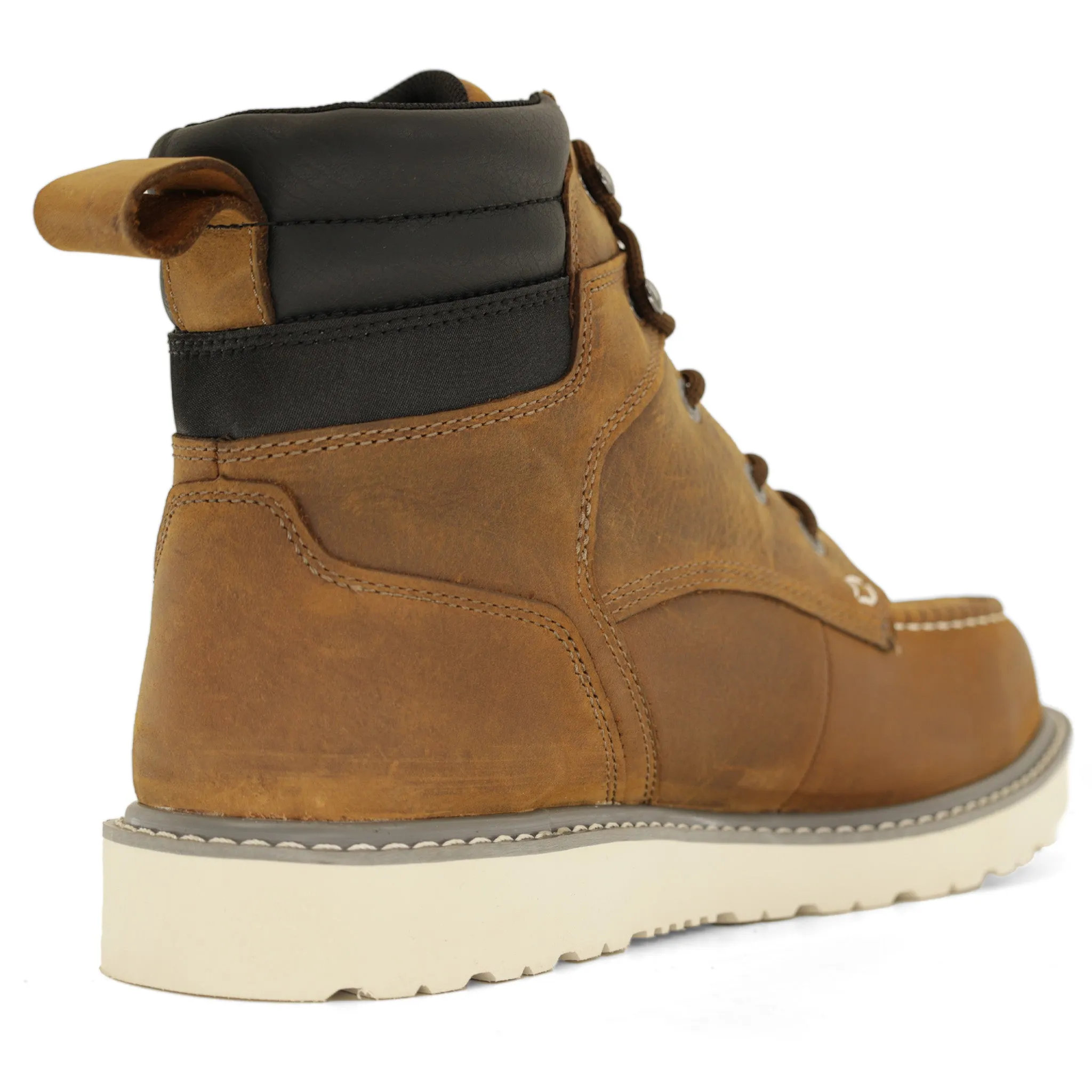 Trade Wedge Steel Toe Wheat Boot