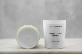 White Votive Candle - Deserts of Arabia