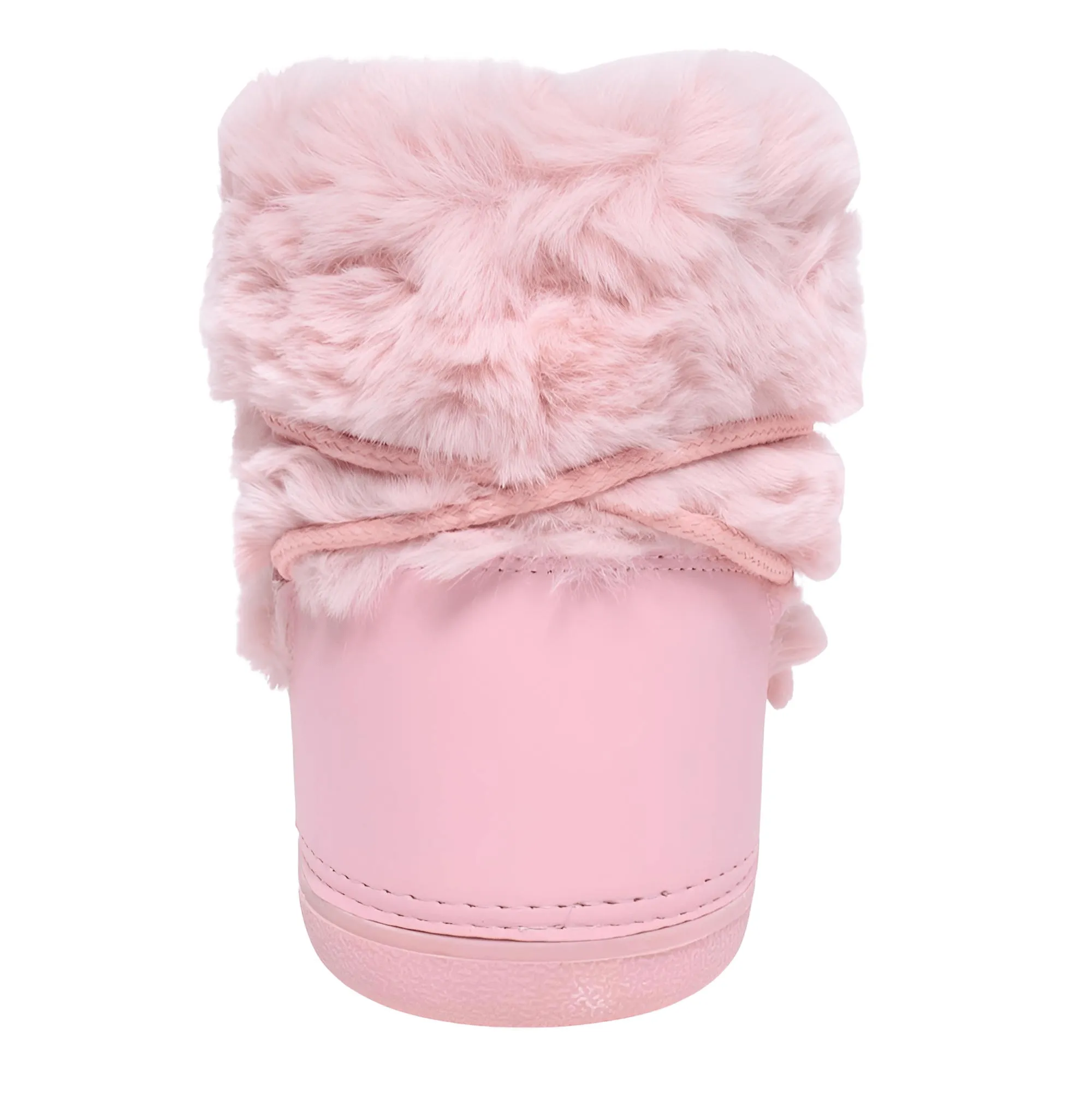 Winter Faux Fur Boots Snow Boots Women Fluffy Fuzzy Furry Faux Fur Boots Middle Calf Platform Pink Black White Furry Boots